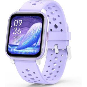 🆕 Kids Smart Watch Purple Multiple Sports Sleep Mode Pedometer Stylish Design